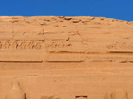 Fotos Tempel mit Himmel | Abu Simbel