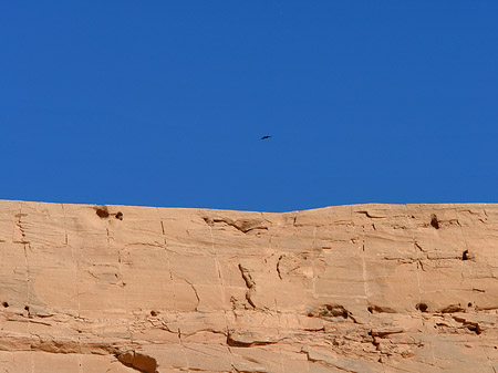 Foto Tempel mit Himmel - Abu Simbel