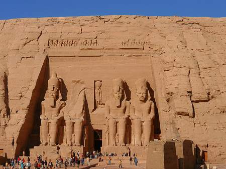 Tempel mit Himmel