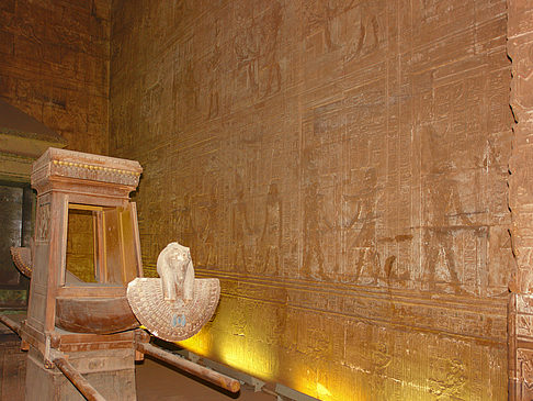 Foto Ausstellungsstück - Edfu