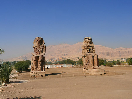 Kolosse von Memnon Foto 