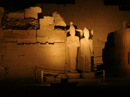 Fotos Karnak Tempel bei Nacht | 