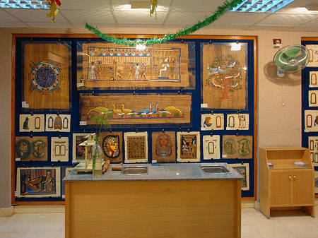 Foto Herstellung von Papyrus - Luxor