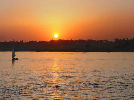 Fotos Sonnenuntergang | Luxor