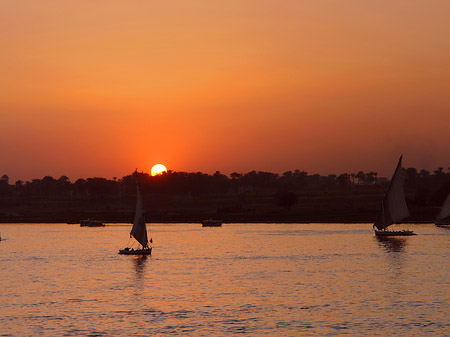 Fotos Sonnenuntergang | Luxor