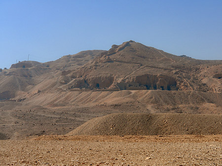 Foto Eingang zu Tempel der Hatschepsut - 