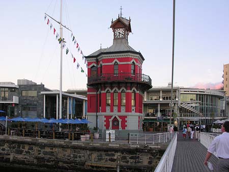Foto Der Clock Tower an der Waterfront