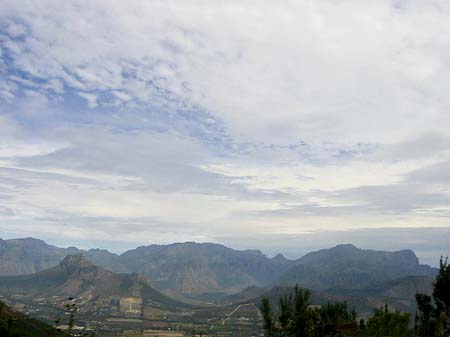 Himmel über Stellenbosch Foto 