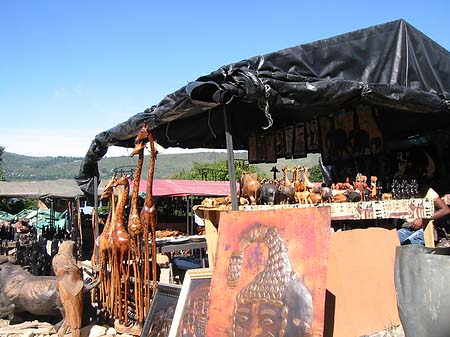 Markt hinter Knysna Foto 