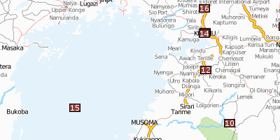 Stadtplan Kisumu